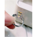 1 PC Fashion Cubic Zirconia Ring For Women Wedding Engagement/ Party Gift