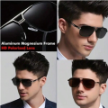Fashionable Metal Frame Sunglasses For Men, Suitable For Outdoor Activities, Beach, Street Wear Eleg