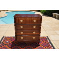 Imbuia Ball & Claw Chest Of Drawers  --  4 Drawers  --  Collections Only!!!