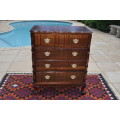 Imbuia Ball & Claw Chest Of Drawers  --  4 Drawers  --  Collections Only!!!