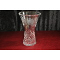Rose Cut Crystal Vase
