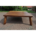 Tambotie Sold Wood Dining Table Seats 12 --  Collections Only!!