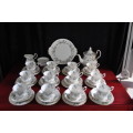 Royal Albert `Brigadoon` 40 Piece Tea Set   ------    Collections  Please!! / OR ARRANGE OWN COURIER