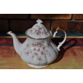 Paragon "Victoriana Rose" Tea Pot, Cake Plate, Milk & Sugar.