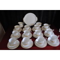 Royal Albert "Val D'or" 39 Piece Tea Set.    -----  Collection or Courier Please!