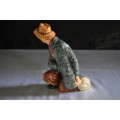 Royal Doulton Figurine `The Poacher` HN 2043  --  Issued 1949 - 1959