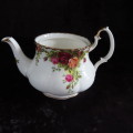 Royal Albert "Old Country Roses" 4 Cup Tea Pot (Missing Lid)