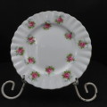 Royal Albert Forget-Me-Not Cake Plate (16cm)  & Saucer