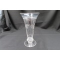 Stuart Crystal Vintage Trumpet Vase