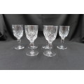 Stuart Crystal Port/Liqueur Glasses x 6