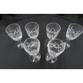 Stuart Crystal Port/Liqueur Glasses x 6