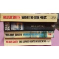 Wilbur Smith Collection of Books (26Books)
