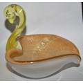 Murano Glass Swan Ashtray