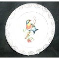 DM84Sale Large Bird Display Plate with Gilded Edge @@@ Crazy Low R1 Start