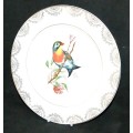 DM84Sale Large Bird Display Plate with Gilded Edge @@@ Crazy Low R1 Start