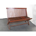Magnificent Mahogany Folding Bench @@@ CRAAAZZZY R1 START (DM84 SALE)