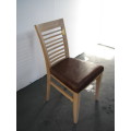 Ladder Back Chair with Leather Type Seat @@@ CRAAZZYY R1 START (DM84 SALE)