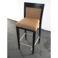 Bar Chair with Brushed Chrome Struts @@@ CRAZZY R1 START (DM84 SALE)