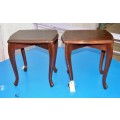 Pair of Aristo Craft Furniture Imbuia Side Tables