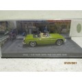 DIE CAST : 007 COLLECTION - MGB  'THE MAN WITH THE GOLDEN GUN' - LOT 594N
