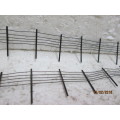 HO SCALE : SAR STYLE FENCING (x2 LENGTHS) - LOT 467R