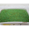 HO SCALE : SCENIC SCATTER MATERIAL (MEDIUM GREEN BROWN 175g) - LOT 819T