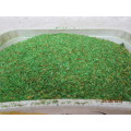HO SCALE : SCENIC SCATTER MATERIAL (MEDIUM GREEN BROWN 175g) - LOT 820T