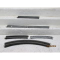HO /OO SCALE : HORNBY ASSORTED TRACK x11 PIECES - LOT 198X