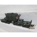 HO SCALE : LIMA EXTRA HEAVY WAGON WITH TRANSFORMER LOAD (BOXED) - LOT 91Y