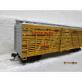 HO SCALE : ATHEARN UNION PACIFIC CATTLE CAR (BOXED) - LOT 701Y