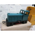 O SCALE : ROVEX TRI-ANG BIG BIG TRAIN DIESEL WITH x6 HOPPERS  (BOXED) - LOT 326z