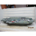 LARGE AIRCRAFT CARRIER SHIP - LOT 455z