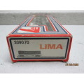 HO SCALE : LIMA SAR SILVER OZ BOX CAR WITH TARP (BOXED) - LOT 646z