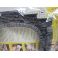 HO SCALE : NOCH DOUBLE TRACK TUNNEL ENTRANCE (BOXED) - LOT 796z