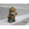 REDUCED TO CLEAR : LITTLE BEAR RESIN ORNAMENT