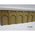 HO / OO SCALE : BACK DROP RAILWAY ARCHES - BRICK FINISH