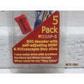 DCC CONCEPTS : M2SAP-5 8-pin 2-function M Series decoder with Stay Alive x5