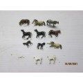 HO SCALE : VARIOUS HORSES - X11