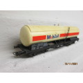 HO SCALE : LIMA : MOBIL OIL TANKER