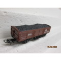 HO SCALE : LIMA : SAR ES WAGON WITH COAL LOAD - BOXED