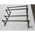 1:32 SCALE  - STEEL SLOT CAR TRACK SUPPORTS - X4 PIECES