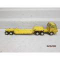 TONKA : YELLOW LOW BED TRUCK