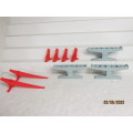 SCX AND NINCO VARIOUS SUPPORTS - X9 PIECES