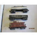 O SCALE : LIONEL : GOODS WAGONS - X3