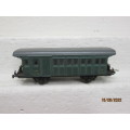 HO SCALE : RIVEROSSI : OLD TIMER GREEN PASSENGER COACH