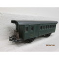 HO SCALE : RIVEROSSI : OLD TIMER GREEN PASSENGER COACH