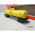 HO SCALE : FRATESCHI : SAR : YELLOW XPHR JET FUEL TANKER - BOXED