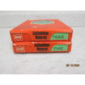 HO SCALE : BUSCH : X2 SCENERY PACKETS - BOXED