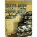 OO SCALE : HORNBY DUBLO - 3-RAIL METAL TRACK - X90  PIECES
