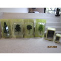 HO / OO SCALE : TREES X6 - BOXED